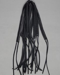 Pulseira Transada Couro Sintético Várias Cores (Dúzia)