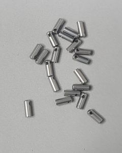 Terminal com furo Aço (100 und)