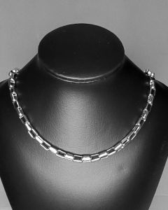 Colar Corrente Cartier Tijolo I 60cm Aço (6 UND)-6.0