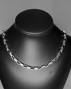 Colar Corrente Cartier Tijolo I 60cm Aço (6 UND)-5.0