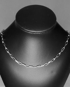 Colar Corrente Cartier Tijolo N 60cm Aço (UND)-4.0