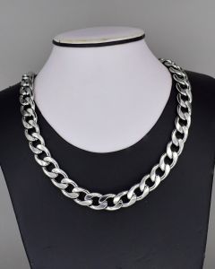 Colar Corrente Grumé GG 60cm Aço (und)