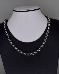 Colar Corrente Portuguesa Aço 60cm (und)-7.0