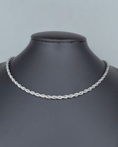 Colar Corrente Cordão Bahiano 45 CM Aço (6 UND)-3.0