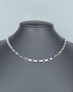 Colar Corrente Cartier 60cm Aço (6 UND)-3.0