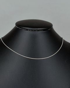 Colar Corrente Rabo de Rato 45CM Aço (6 UND)-0.9