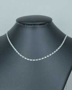 Colar Corrente Rocambole fina Na 1.2mm (6 UND)