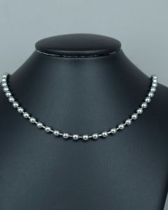 Colar Corrente Bolinha com 80cm Aço (6 UND)-4.5