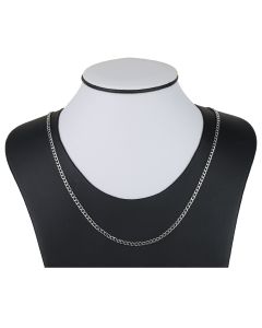 Colar Corrente Grumé 70cm Aço (6 UND)-0.8