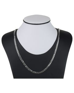 Colar Corrente Grume 60cm Aço (6 UND)