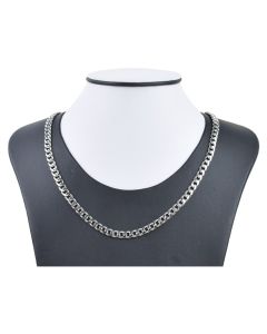 Colar Corrente Grume 60cm Aço (6 UND)