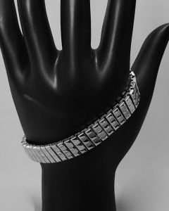 Pulseira Elástica Gomo duplo RiscK Aço (UND)