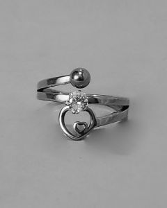 Anel Aliança Coração é vida Aço