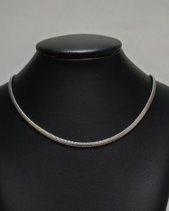 Colar Corrente Lacraia 45CM Aço (6 UND)-3mm