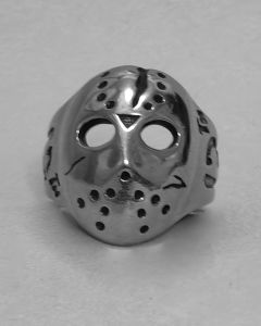 Anel Jason Máscara Lisa Aço 