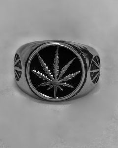 Anel Folha Tripla Redonda 15mm Aço