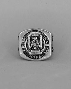 Anel Maçon Hope Aço