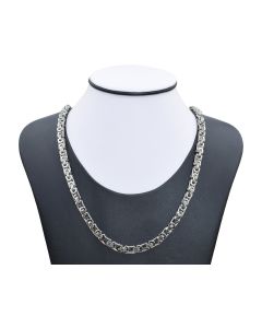 Colar Corrente Ponto Peruano 60 cm Aço (und)-4x7